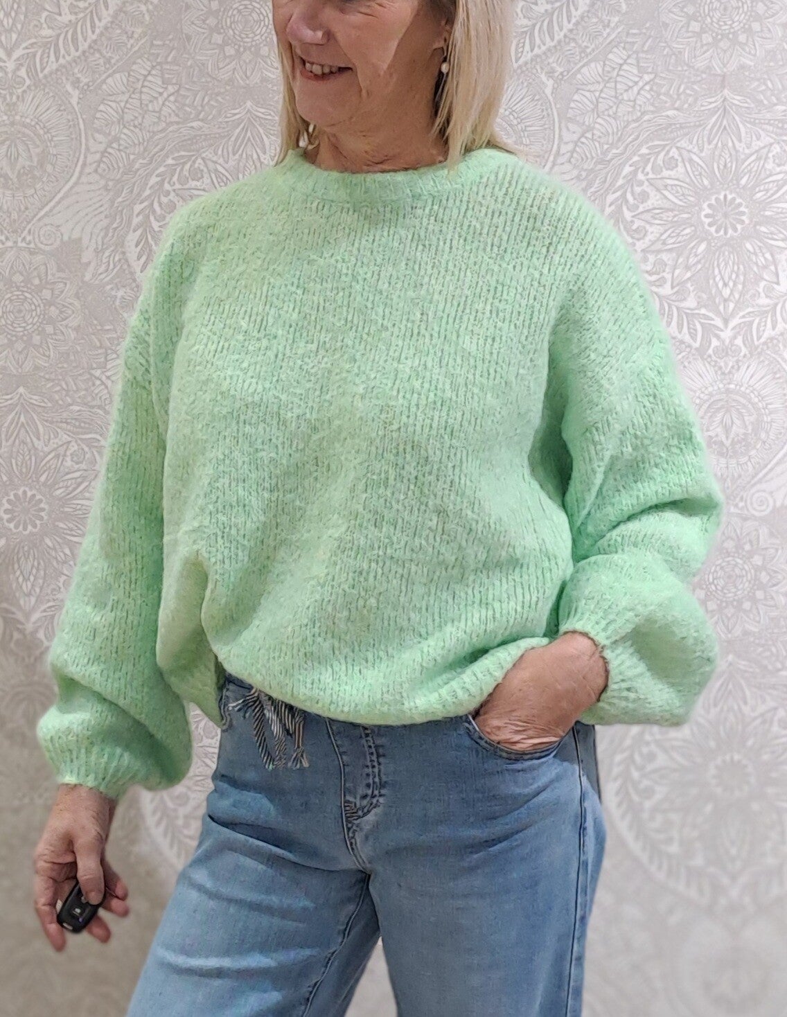 voorjaarspulletje mintgroen J/S Millennium