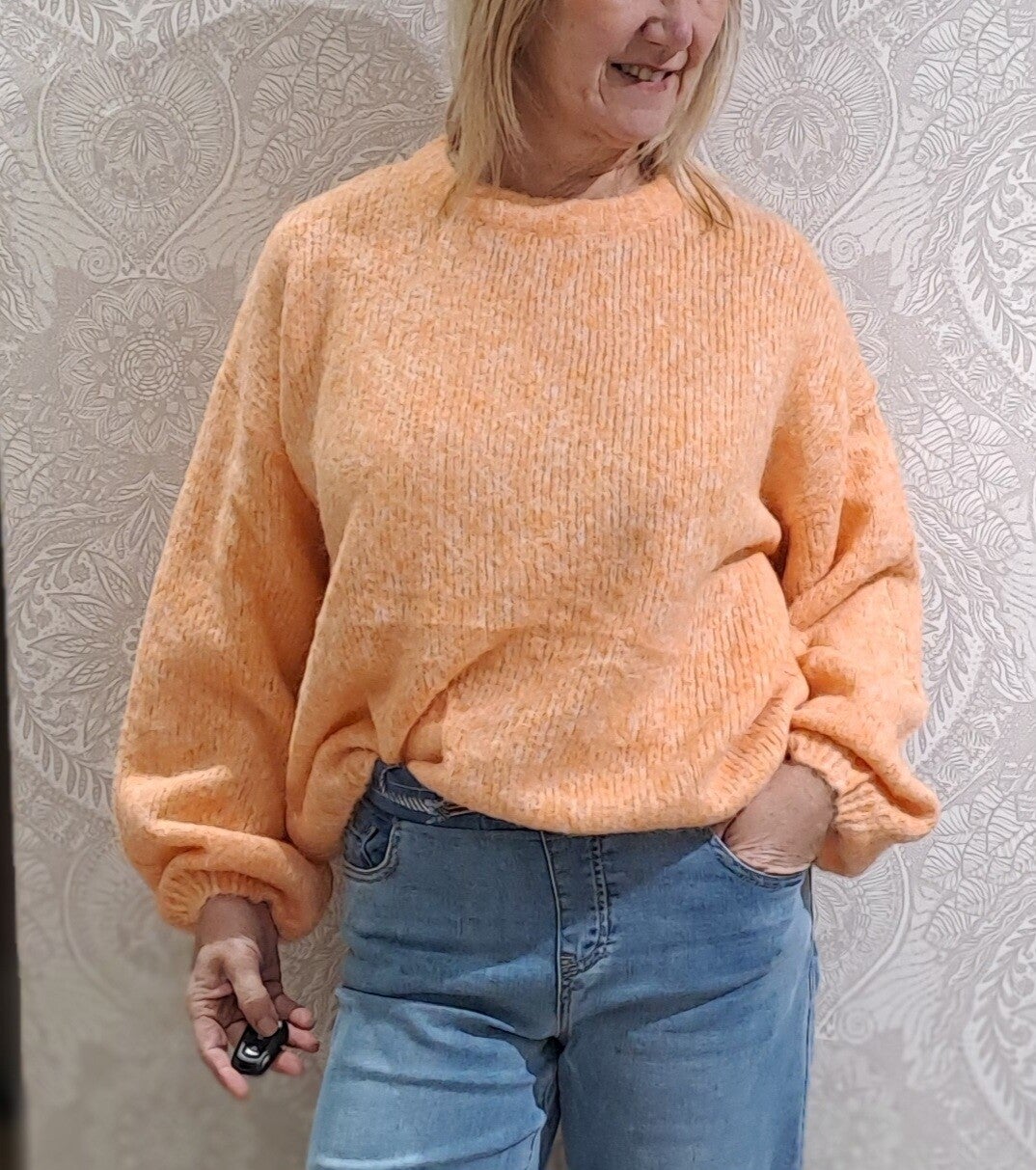 voorjaarspulletje zalmorange J/S Millenium