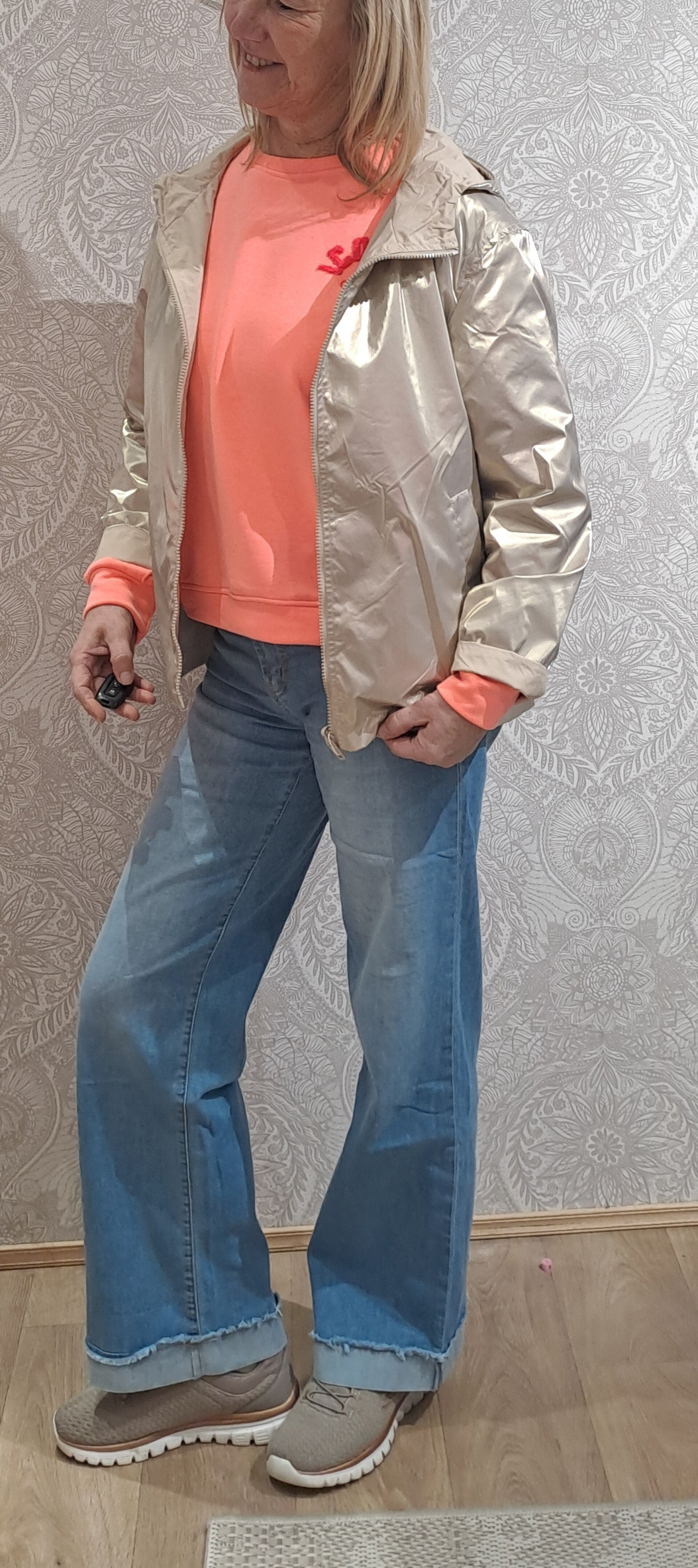 jasje escandelle ecru/zacht goud