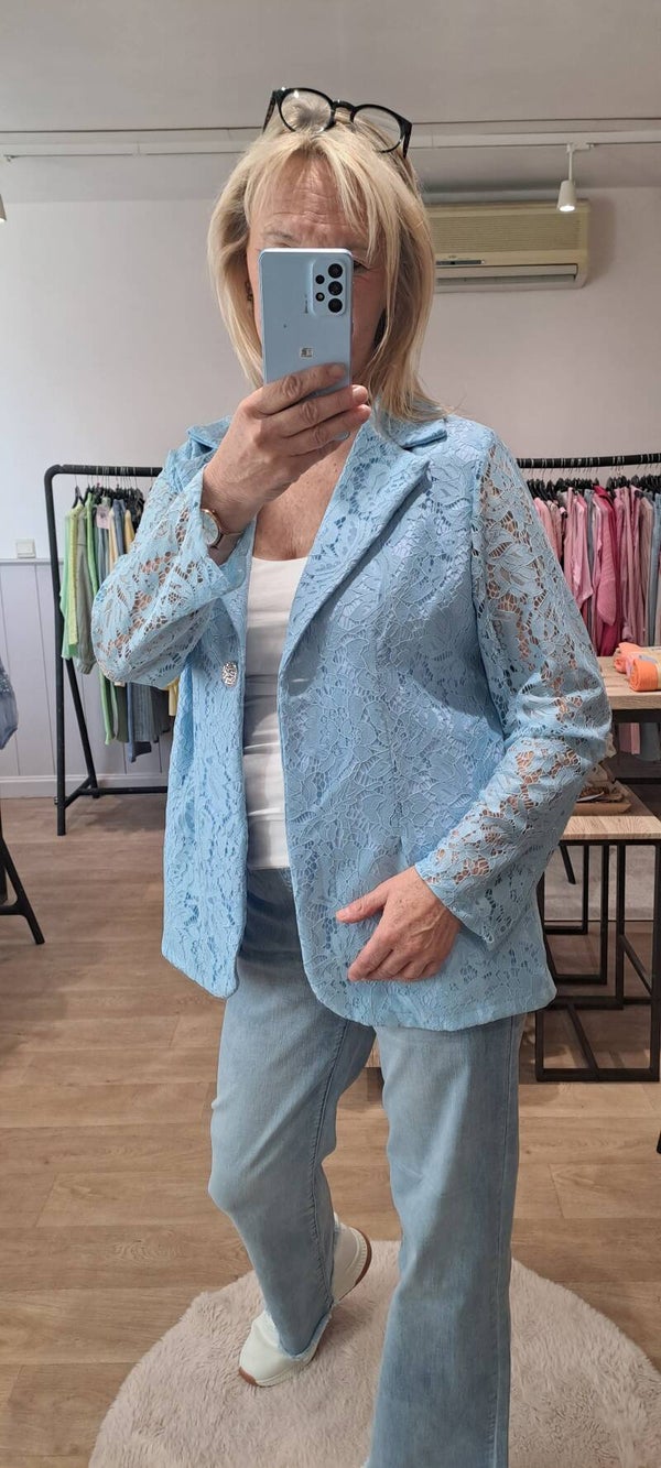 blaiser lichtblauw Terra di Siena