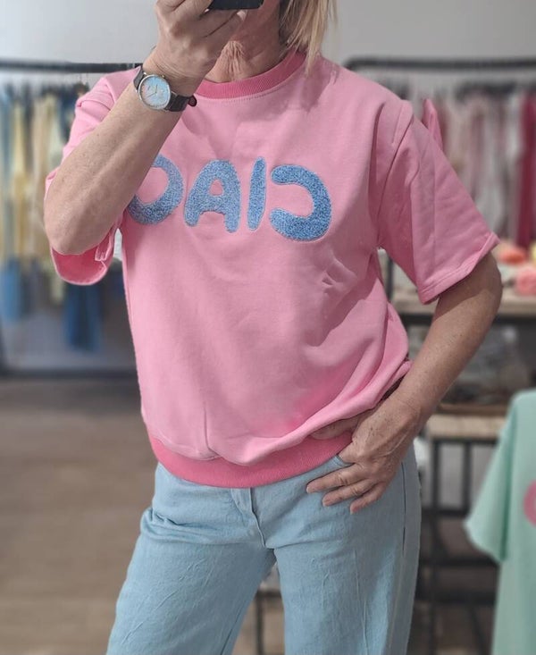 sweaterpulletje Ciao pink