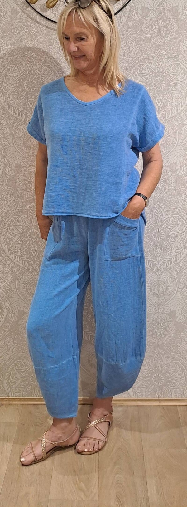 ensemble blauw May 64