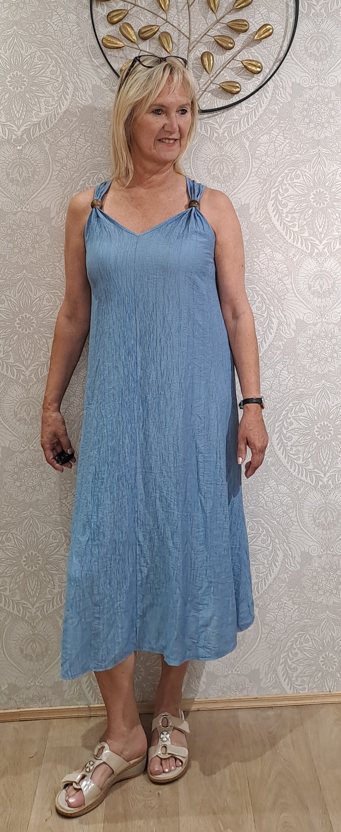kleedje Italy bleu