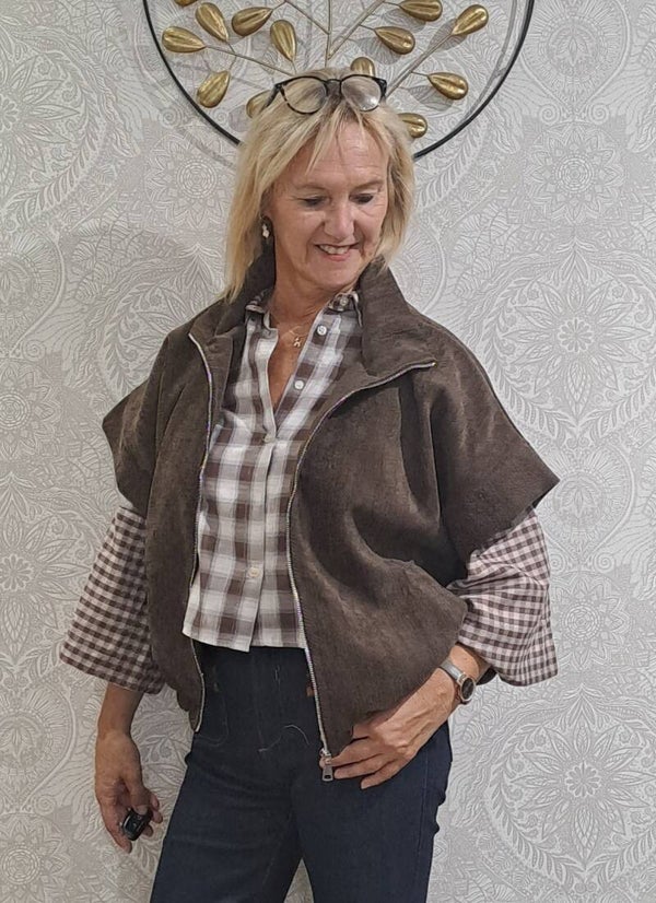 bodywarmer bruin M&G