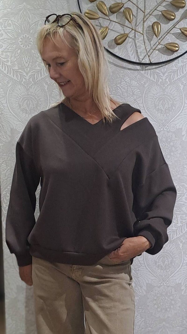 sweater chocolate JW