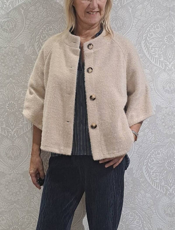 jasje Terra beige lange mouw