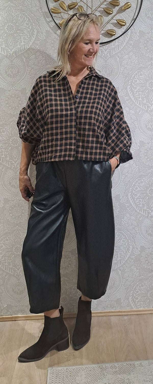 blouse Terra di Siena ruit