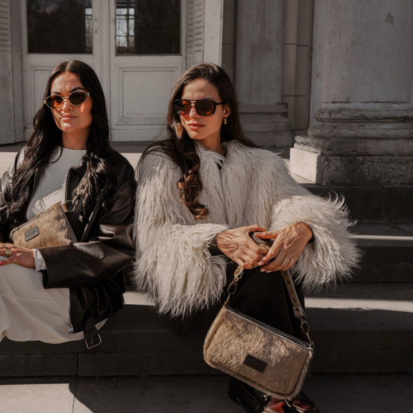 Schoudertas Tess - Taupe