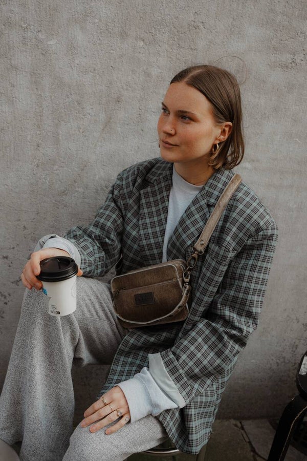 Crossbody tas Lois - Taupe