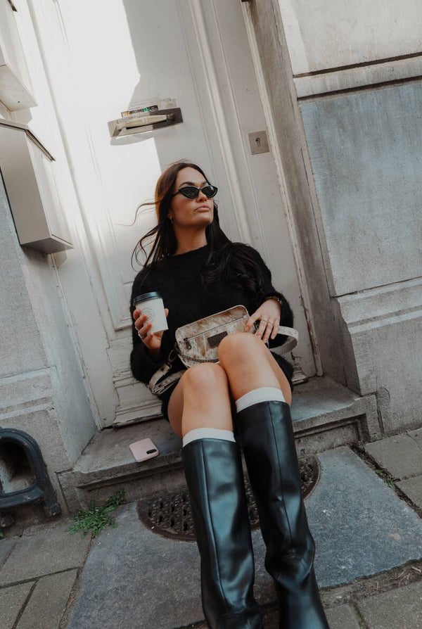 Crossbody tas Lois - Beige