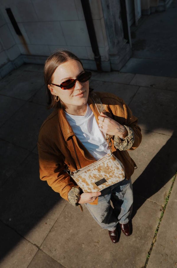 Schoudertas Tess - Beige