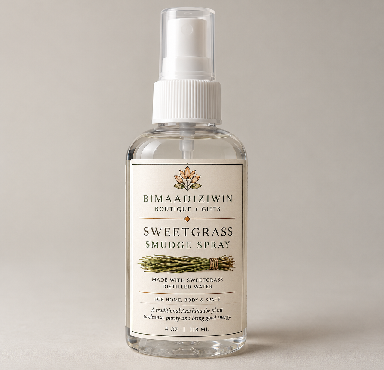Sweetgrass Smudge Spray
