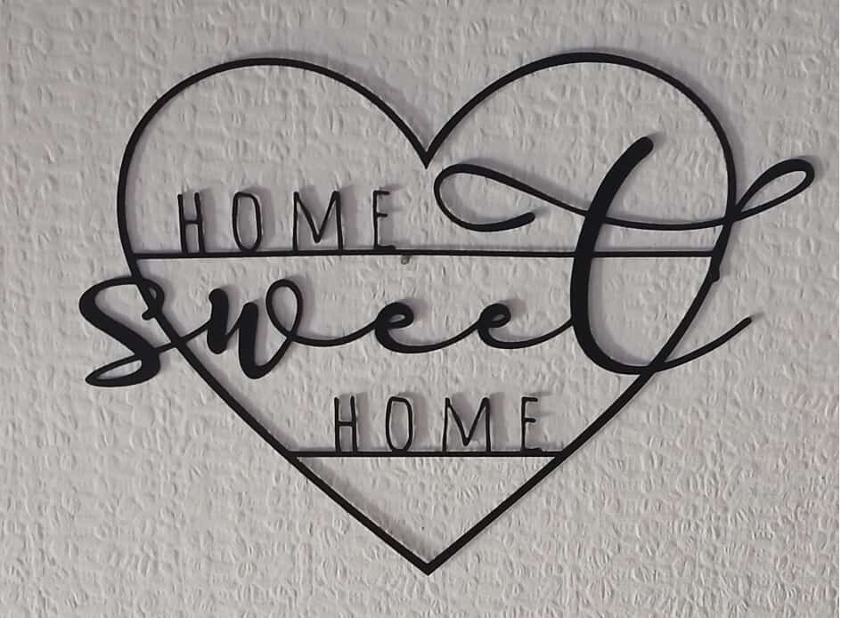 Wand Deko Home