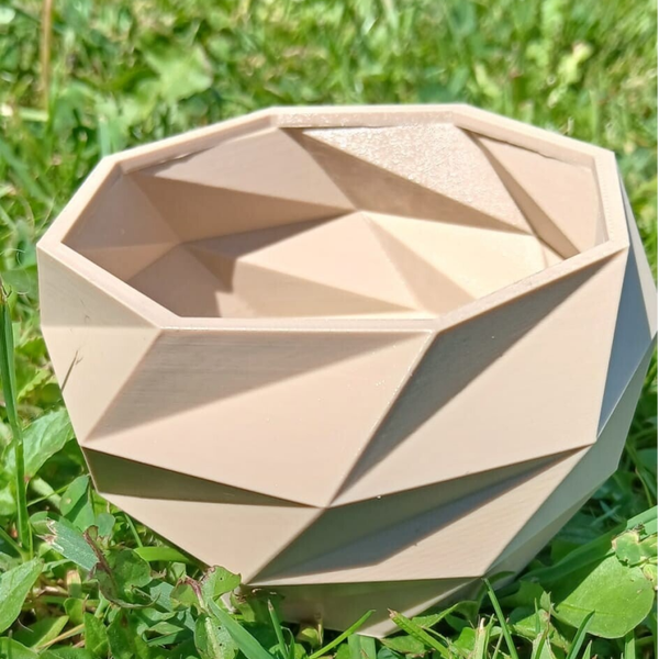 minimalistischer Pflanzentopf