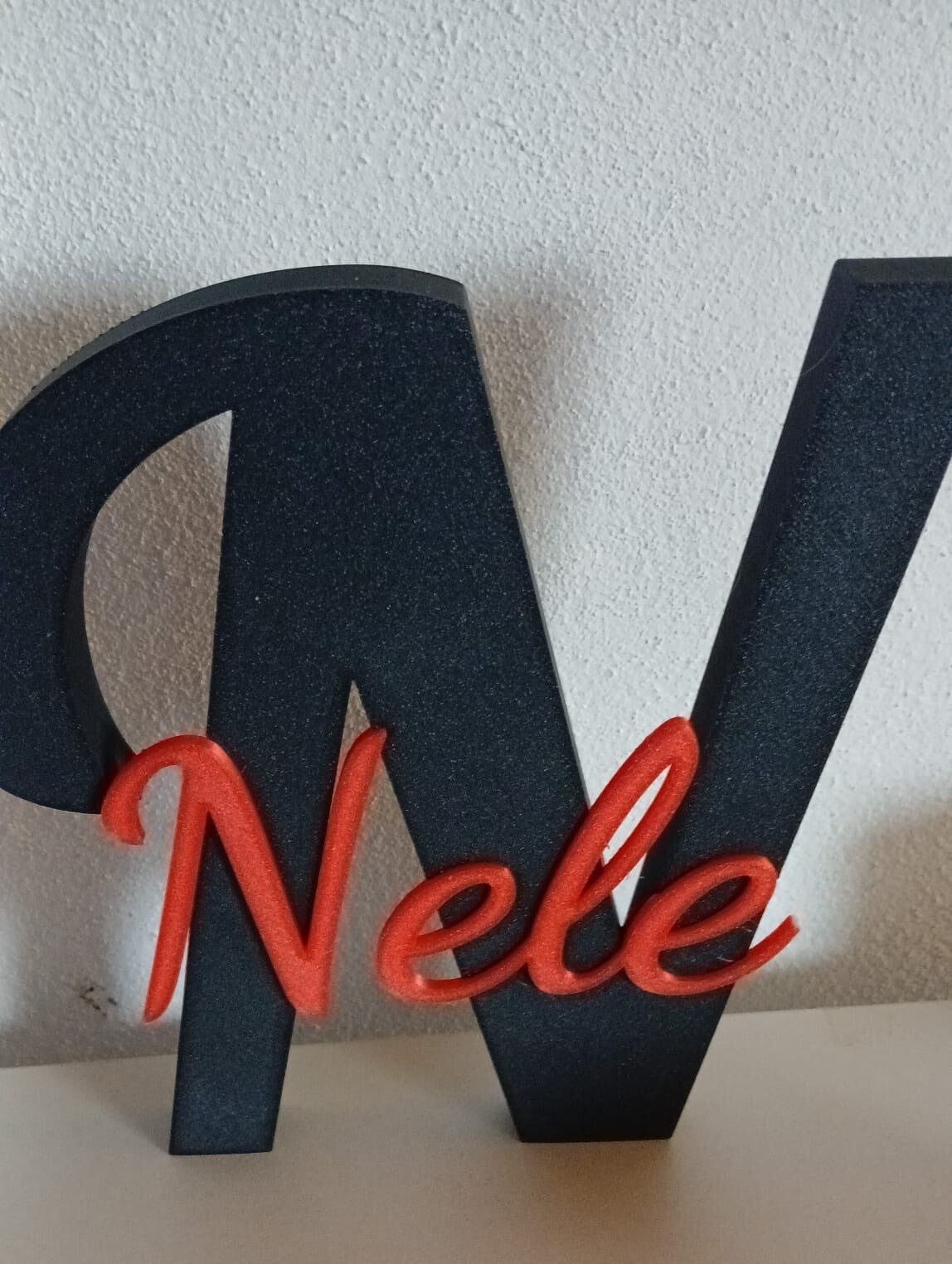 Personalisiertes Namenschild 3D Druck