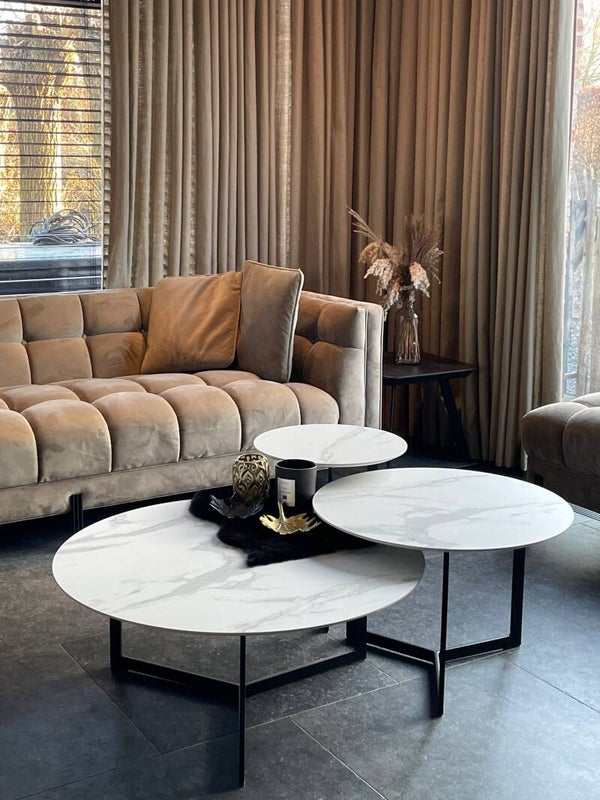 salontafel set 3stuks fenix KER3494