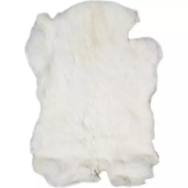 konijnenvacht wit