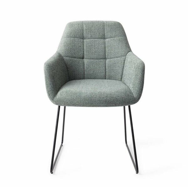 stoel Noto slide black real teal