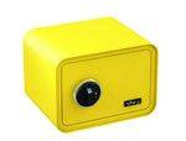 Safe kluis 350 fingerprint geel