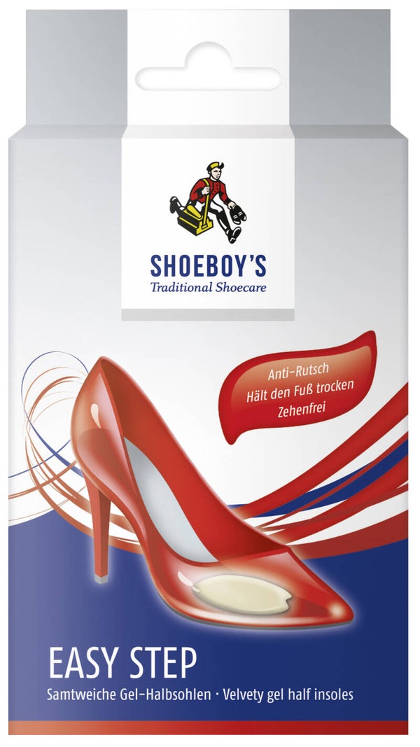 Shoeboy'S Gel Easy step rood anti slip