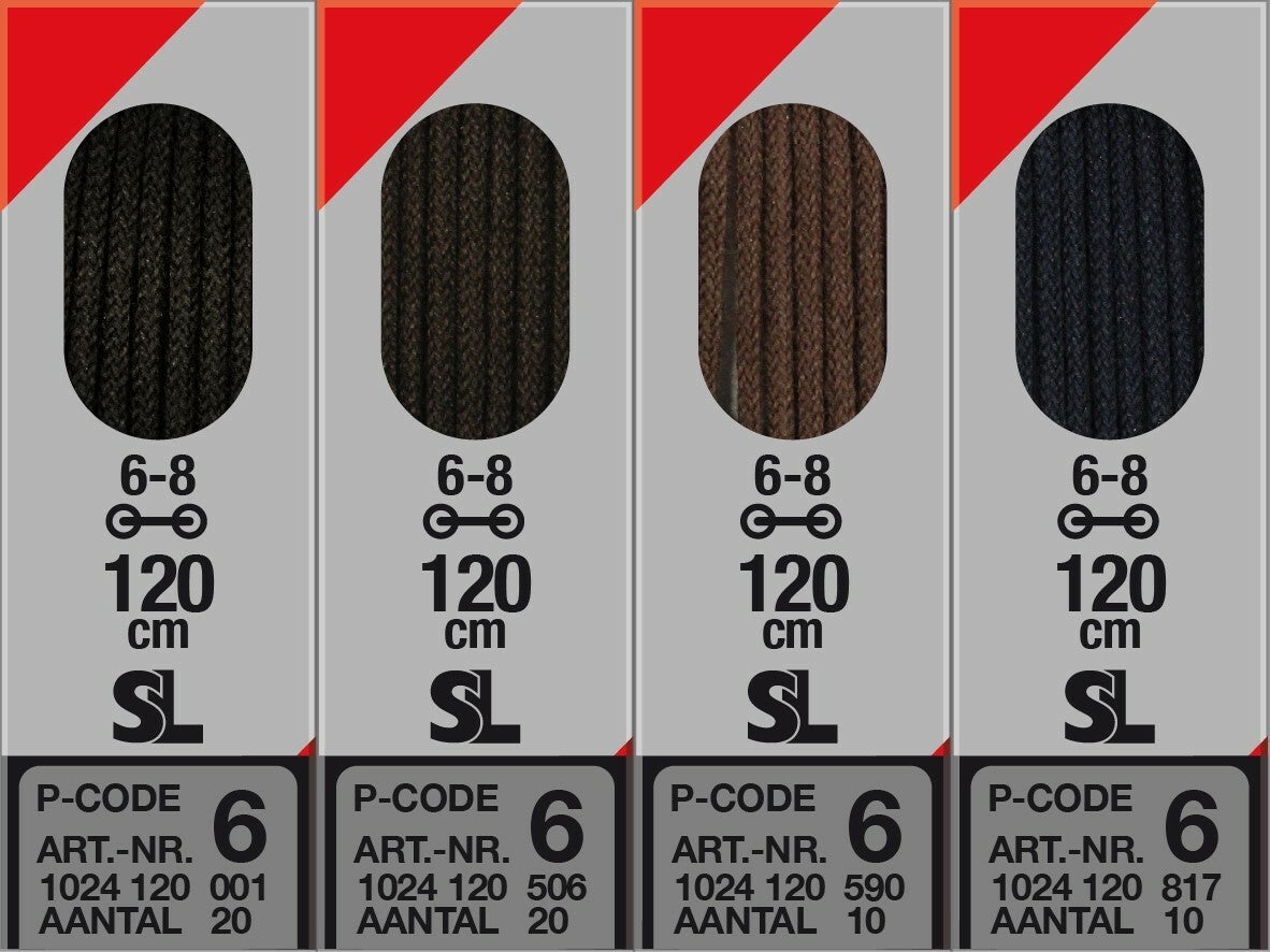 1024 120cm dunne ronde veter