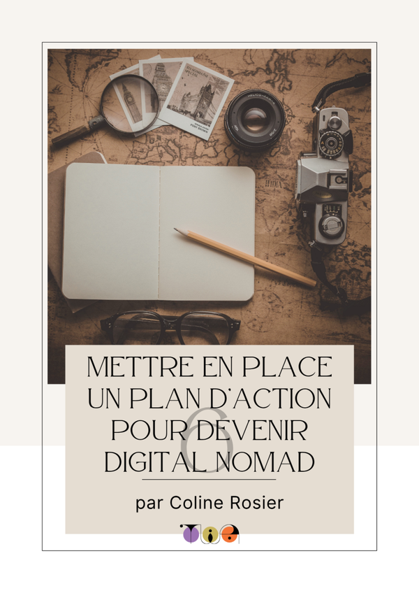 Mettre en Place un Plan d'Action pour Devenir Digital Nomad - Cahier d'exercices d'écriture thérapeutique