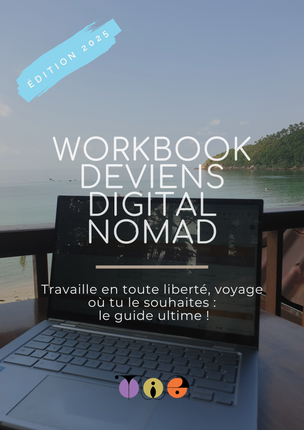 Workbook Deviens Digital Nomad - Cahier d'exercices pratique
