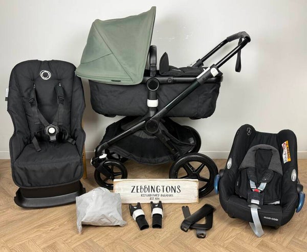 🦊Bugaboo Fox 2 with Forest Green Hood🦊