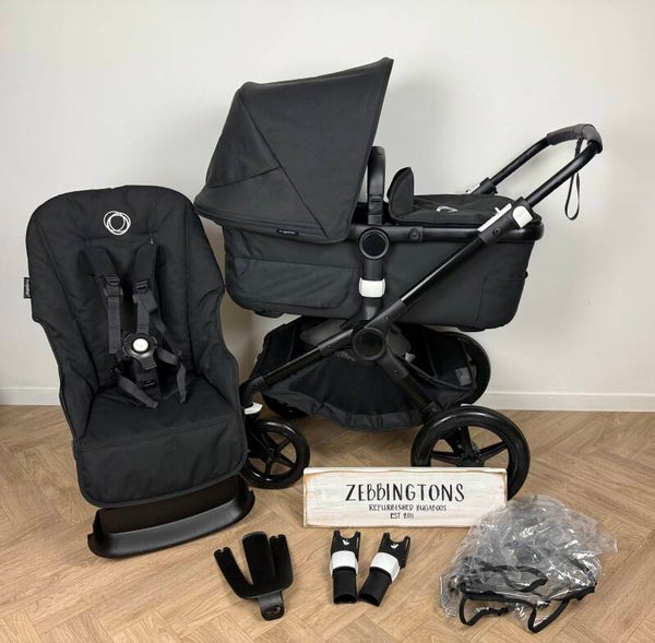 🦊 Bugaboo Fox 3 All Black 🦊
