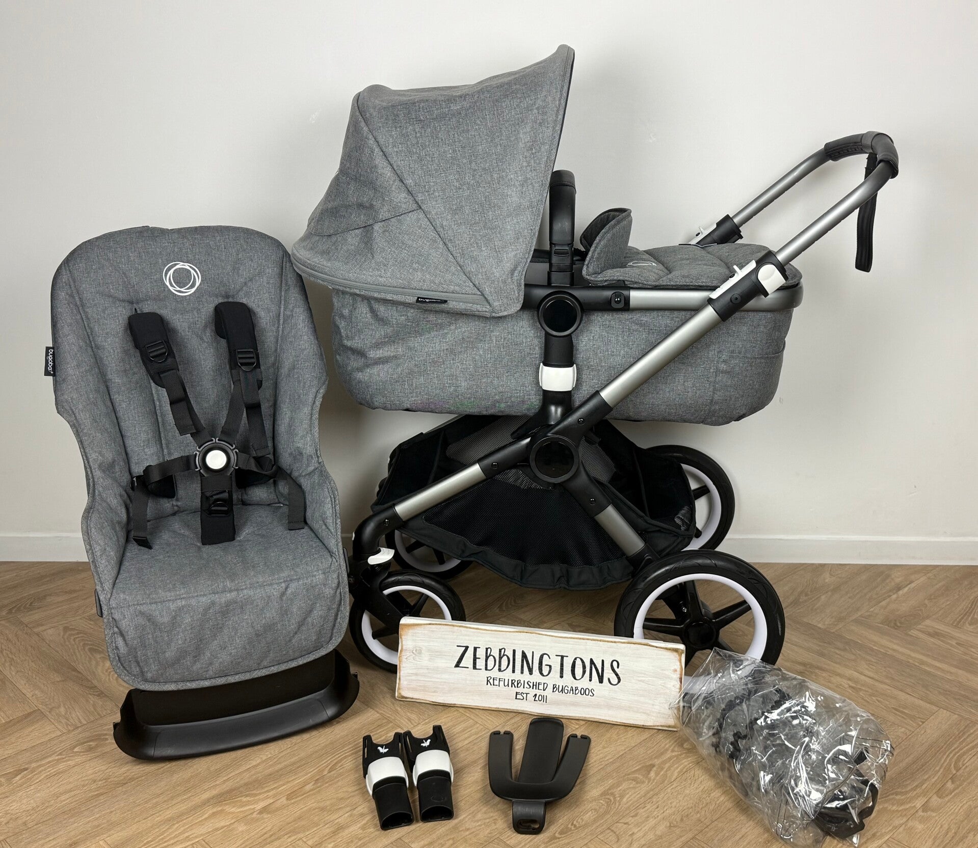 🩶BUGABOO FOX 3 Grey 🩶