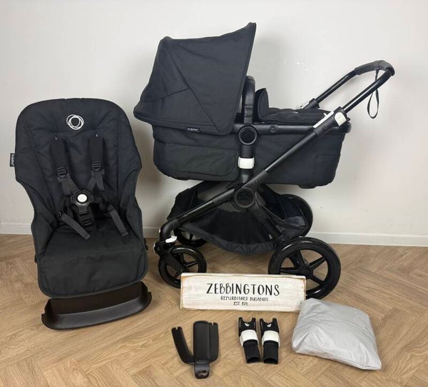 🌟BUGABOO FOX 3 All Black 🖤