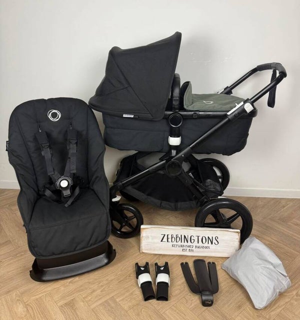 🖤BUGABOO FOX 3 Black & Green 💚