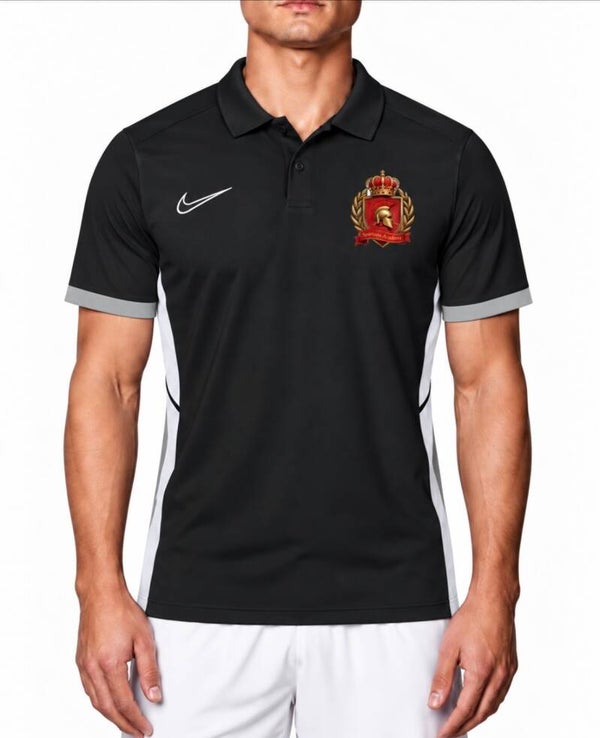 Nike X Spartans Dri-FIT black Polo Shirt