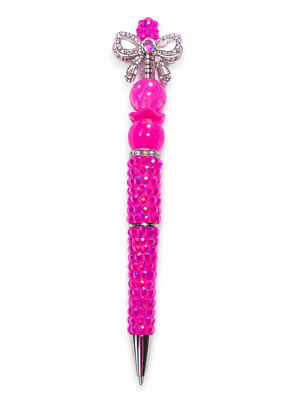 Sparkle Bow Pen 💖