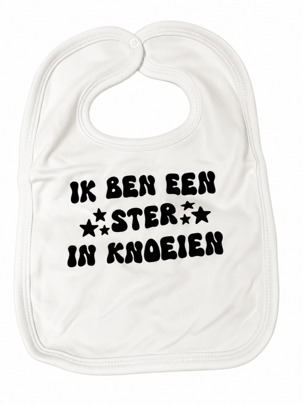 Baby Slabbetje – Ik ben een ster in knoeien