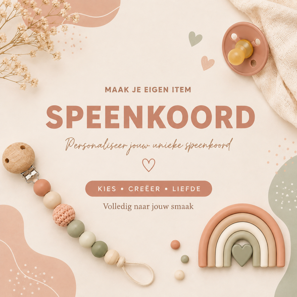 Maak je eigen speenkoord