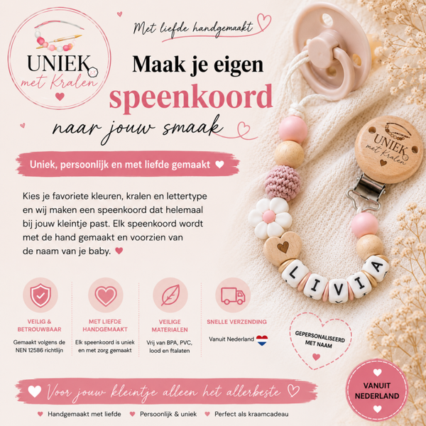Maak je eigen speenkoord