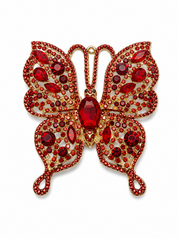 Vlinder rood