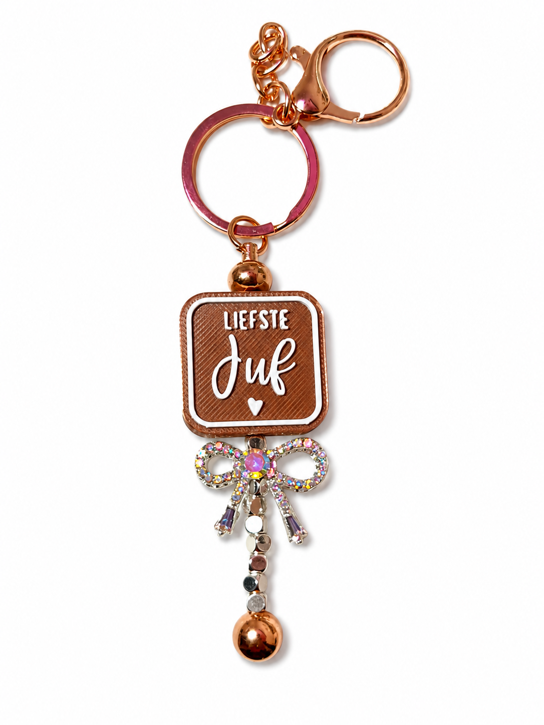 Liefste juf rose gold