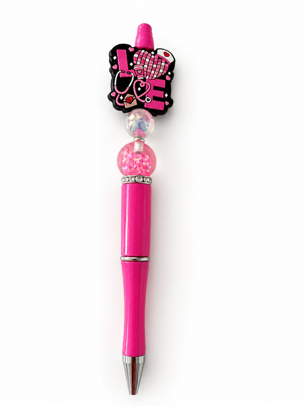 Roze Kralenpen voor Zorghelden