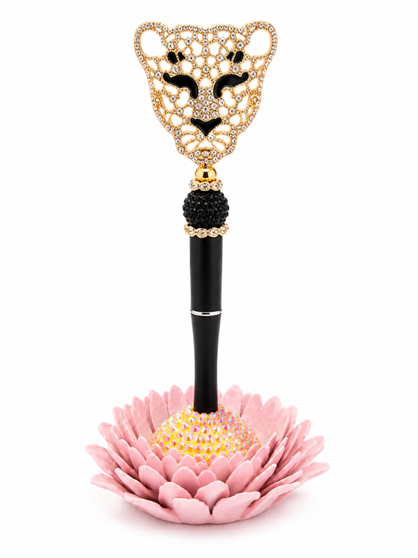 Leopard Luxe Glam Pen 🐆✨