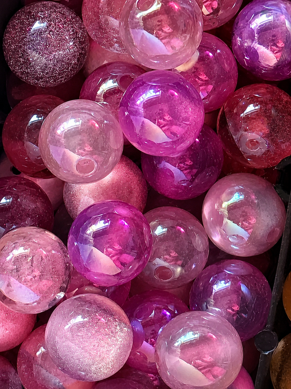 Roze mix luxe kralen