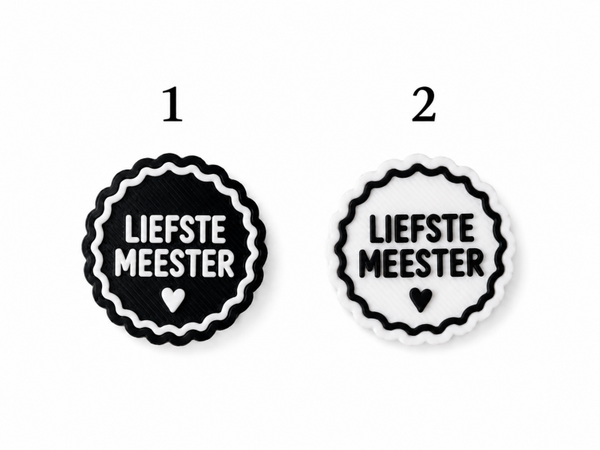 Liefste meester - zwart - wit