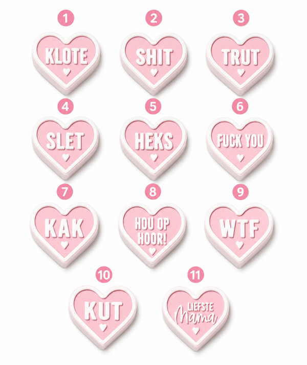 💖 Hartjes Kraal met Tekst