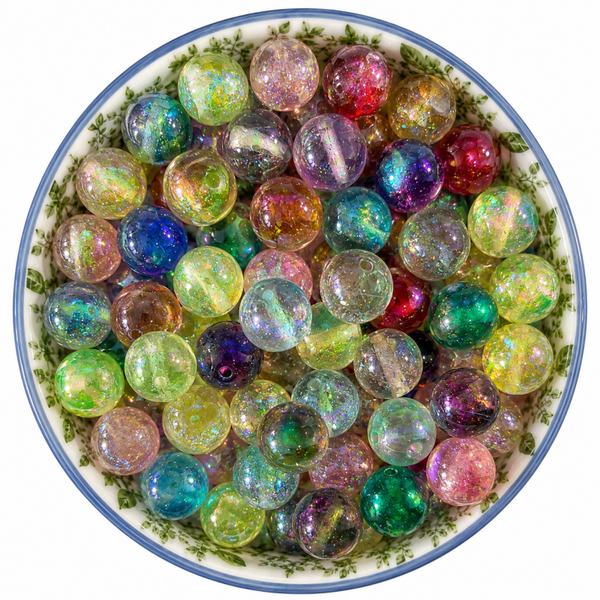 Mix Kralen – Iridescent Glitter