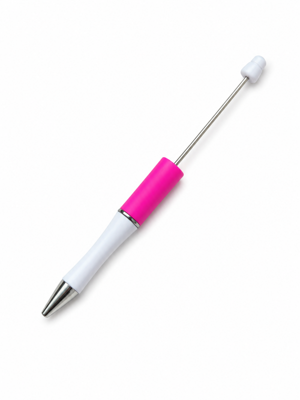 Pen voor kralen - Roze & Wit