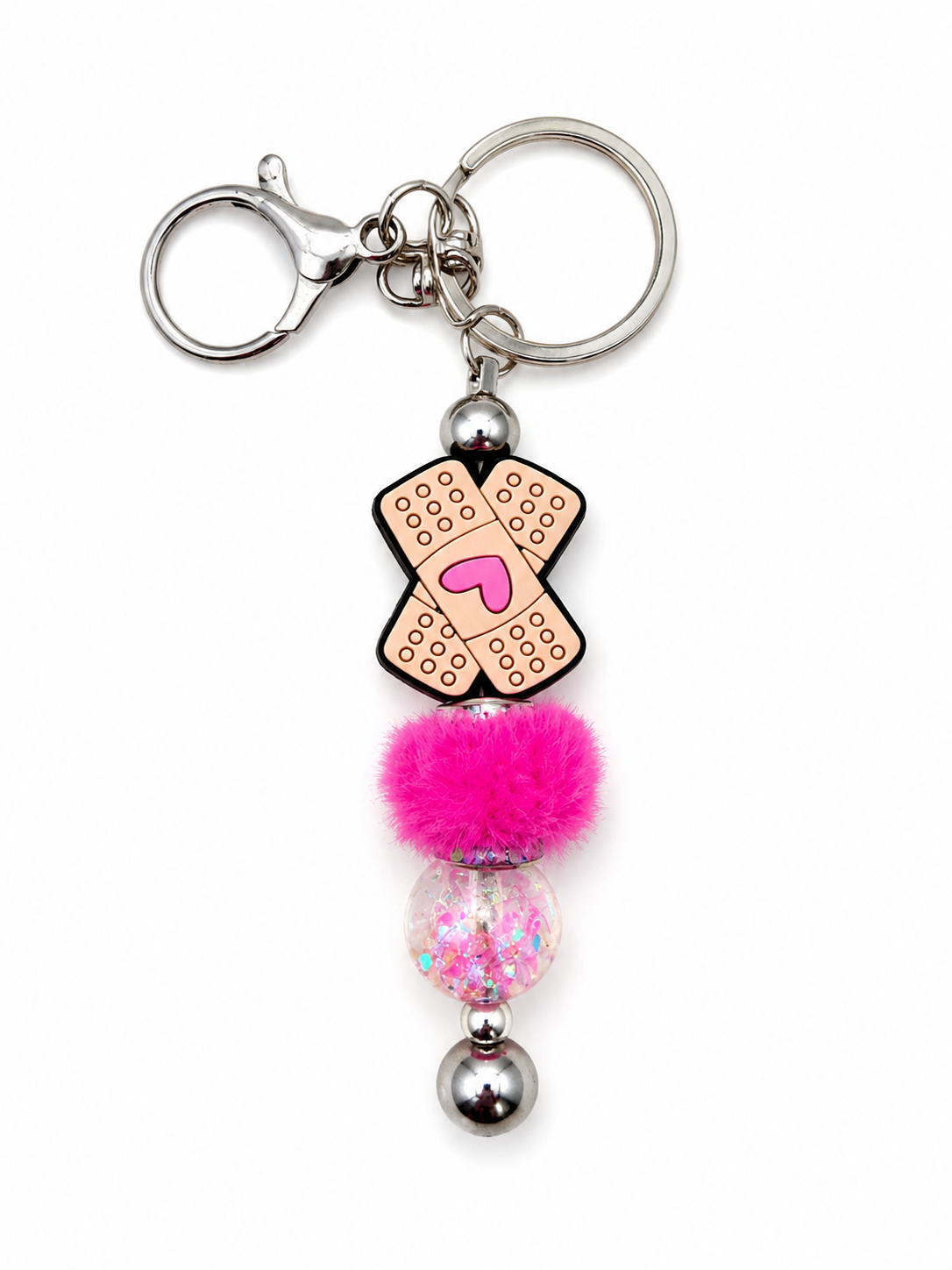 Pleister met Liefde Sleutelhanger