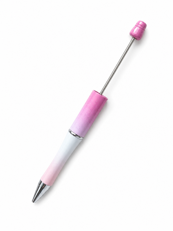 Pen voor kralen - Roze Ombre