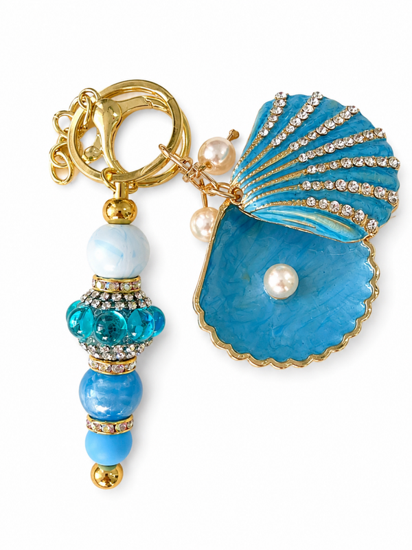 Blauwe schelp
