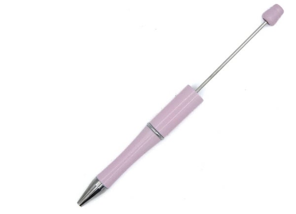 Pen voor kralen - Poederroze